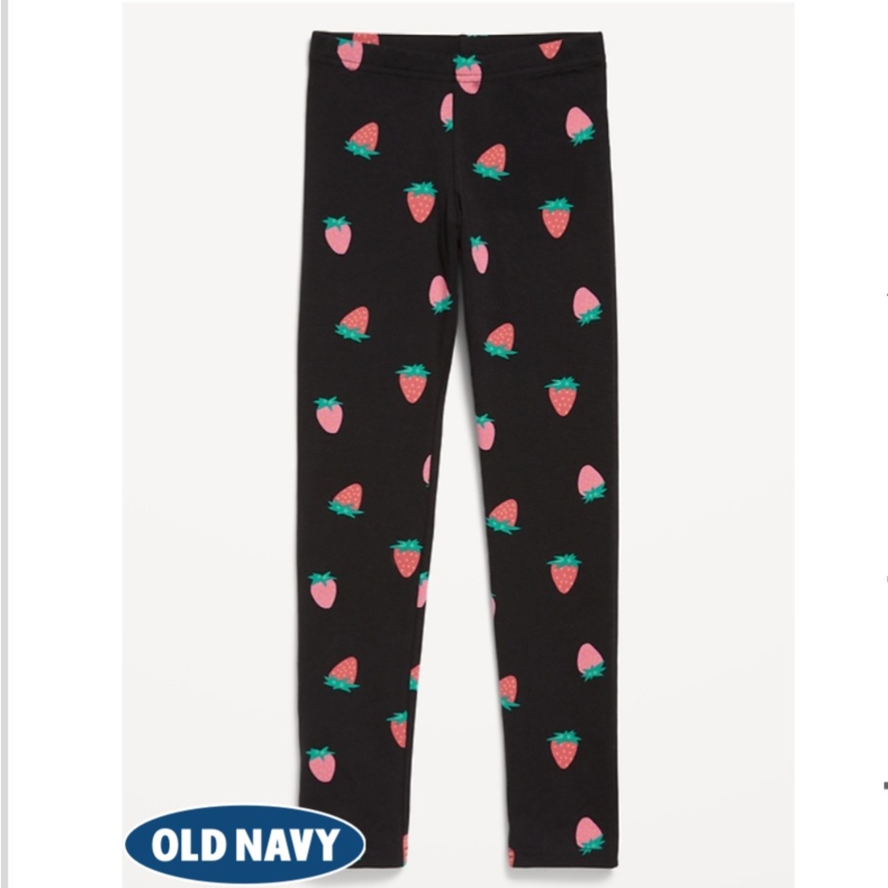 NWT! Old Navy Kids Strawberry Leggings